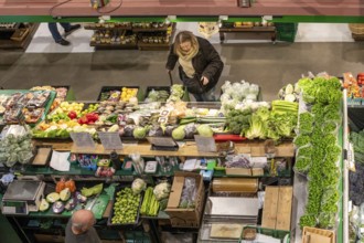 London, Ontario, Canada - Covent Garden Market. Established in 1845, the daily market offers