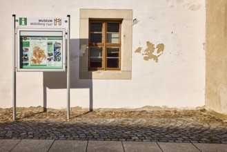 Display case, Mühlberg town museum 1547, Klosterstraße, Mühlberg Elbe, Elbe-Elster district,