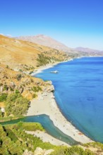 Preveli Beach, Rethymno, Crete, Greek Islands, Greece, Europe