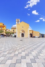 Chiesa di Sant'Agostino, Piazza IX Aprile, Taormina, Sicily, Italy, Europe