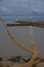 Port Stanley, Ontario Canada - The Lake Erie harbor at Port Stanley.