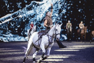 Cavalluna, horse show in the Uber Arena, Berlin, 11.01.2025