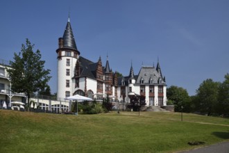 Europe, Germany, Mecklenburg-Western Pomerania, Klink Castle on the Müritz near Waren, castle