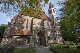 St Nicholas and St Ulrich, built in Gothic style, Kirchenberg 15, Nuremberg-Mögeldorf, Middle