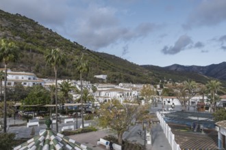 Plaza Virgen de la Peña. Mijas, Province of Malaga, Andalusia, Spain, Europe