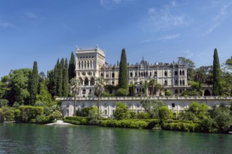 Villa Borghese-Cavazza, Isola del Garda, Garda Island, Lake Garda, Upper Italy, Italy, Europe