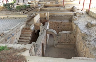 Casa del Mitreo Roman villa site, Merida, Extremadura, Spain, Europe