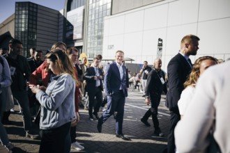 Christian Lindner (FDP), Federal Minister of Finance, photographed at the OMR Festival (Online