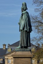 Monument to Emperor Wilhelm the Great at the Residential Palace, Bad Arolsen, Hesse, Germany,