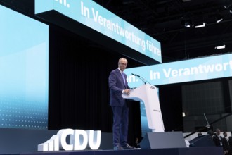 Berlin, Germany, 6 May 2024: Friedrich Merz, Chairman of the Christian Democratic Union of Germany