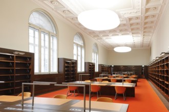 New reading room in the Berlin State Library in the Unter den Linden building The basic