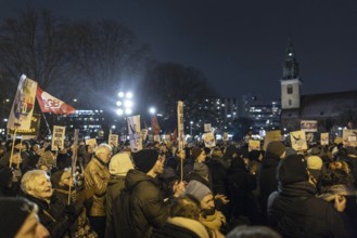 Recordings as part of the demonstration Auf die Strasse! Against the AfD's Nazi deportation plans