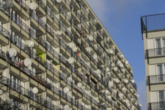 Social housing, Pallasseum residential building, Pallasstraße, Schöneberg, Berlin, Germany, Europe