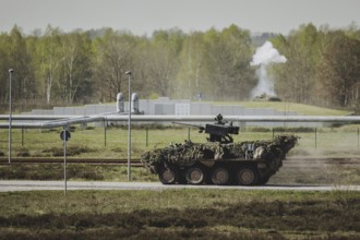 Pandur II 8x8 of the Czech Army, taken during an exercise of the German Armed Forces with forces