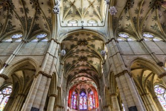 Interior view, Church of Our Lady, UNESCO World Heritage Site, Trier, Rhineland-Palatinate,