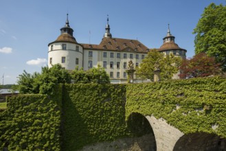 Langenburg Castle, Langenburg, on the Jagst, near Schwäbisch Hall, Baden-Württemberg, Germany,