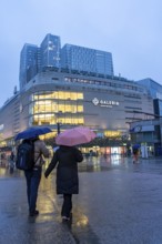 Galeria department stores' at the Hauptwache, on Große Eschenheimer Straße and pedestrian zone