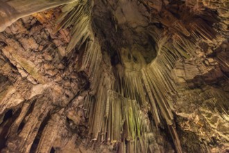 St. Michael's Cave, limestone cave in the Upper Rock Nature Reserve, Gibraltar, Europe