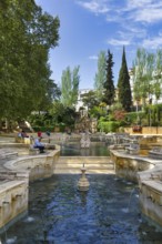 Fountain, Water basin, Fuente del Rey, Artist Remigio del Mármol, Baroque, Priego de Córdoba,