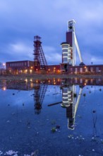 Shaft complex of the former Schlägel & Eisen coal mine, shaft 3/4/7, Herten, North