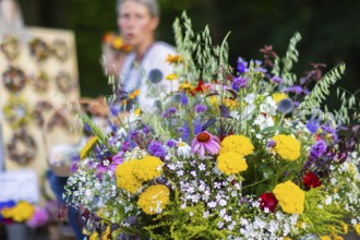 31st Elbhangfest, arts and crafts market Loschwitz, Blankensteiner Blumen, 31st Elbhangfest,