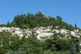 Forcalquier. View ofthe village. Alpes-de-Haute-Provence. Provence-Alpes-Cote d'Azur. France