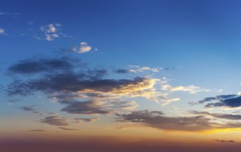 Beautiful dramatic scenic after sunset sky background after sunset