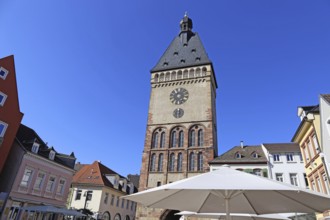 The Altpörtel at the end of Maximilianstraße in Speyer, Rhineland-Palatinate