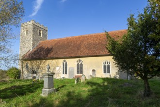 Village parish church of Saint Gregory, Hemingstone, Suffolk, England, UK