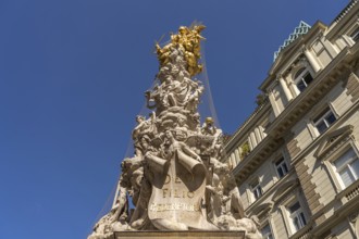 The Vienna Plague Column, Vienna, Austria, Europe