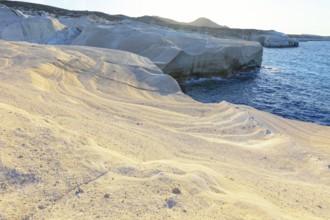 Rock formations, Sarakiniko, Milos Island, Greece, Europe