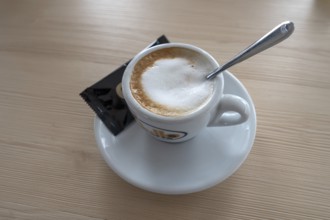 Small Cappuccino, Bavaria, Germany, Europe