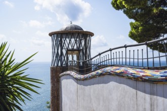 Villa Comunale Vietri sul Mare, Vietri sul Mare, Amalfi Coast, Salerno, Campania, Italy, Europe