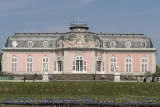 Benrath Palace, state capital Düsseldorf, North Rhine-Westphalia, Germany, Europe