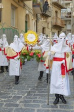 Good Friday procession, Enna, Siclly, Italy, Europe