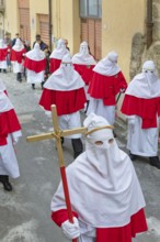 Good Friday procession, Enna, Siclly, Italy, Europe