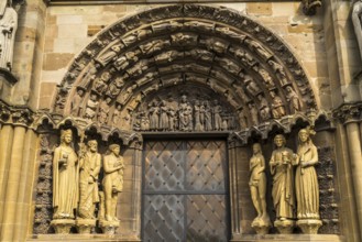 Portal of the Church of Our Lady in Trier, Rhineland-Palatinate, Germany, Europe