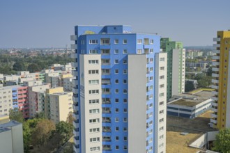 High-rise buildings, Obstallee, Rudolf-Wissel-Siedlung, Obstallee-Siedlung, Staaken, Spandau,