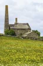 Farms over North Pennines, Cumbria, Durham, Northumberland, North Yorkshire, England, United