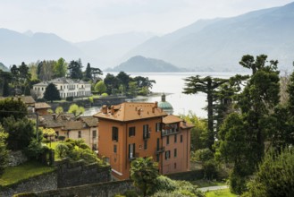 Picturesque village on the lake, Bellagio, Como province, Lombardy, Italy, Europe