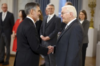 Fernando Brun Argentina is received by Frank-Walter Steinmeier (President of the Federal Republic