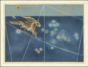 Astronomy. The Celestial Atlas, the Uranometria, Ptolemaic constellations, by Johann Bayer (1572 -