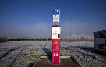 Charging station Stadtwerke Fellbach SWF for electric cars, charging station, e-charging station,