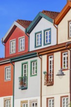 Old town traditional houses, Braga, Minho Province, Portugal, Europe