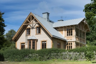 Swedish wooden house, holiday home, Scandinavian, building, house, real estate, living, property,