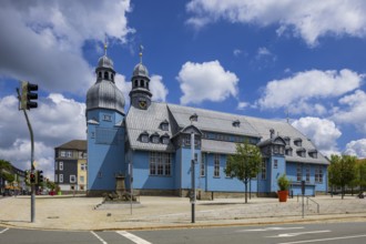 The Protestant-Lutheran Marktkirche zum Heiligen Geist is the historic main church in the Clausthal