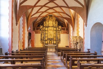 Johannisburg Castle Chapel in Aschaffenburg, Bavaria, Germany, Europe