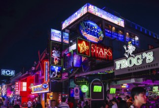 Nightlife Walking Street, Pattaya, Thailand, Asia