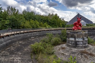 Dinslaken Site of the former Lohberg colliery, art project Choreography of a landscape Artist