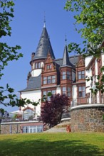 Europe, Germany, Mecklenburg-Western Pomerania, Klink Castle on the Müritz near Waren, castle